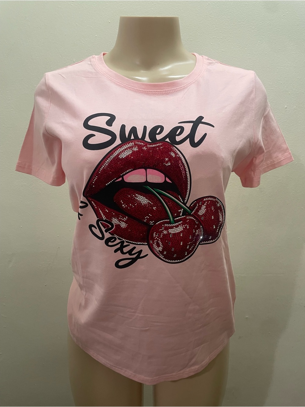 Pink "Sweet & Sexy" Graphic  Tee